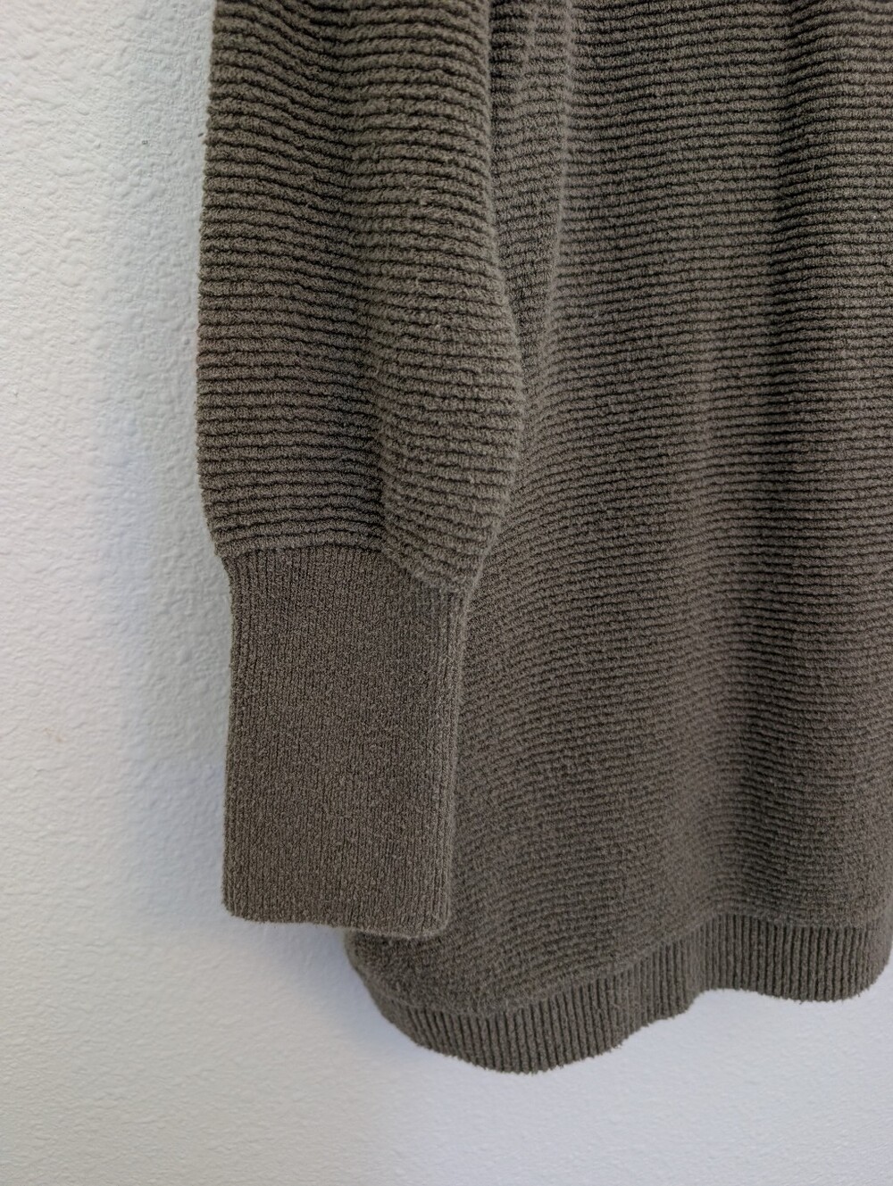 Free People Olive Green Cowl Neck Sweater - Picture 2 of 4